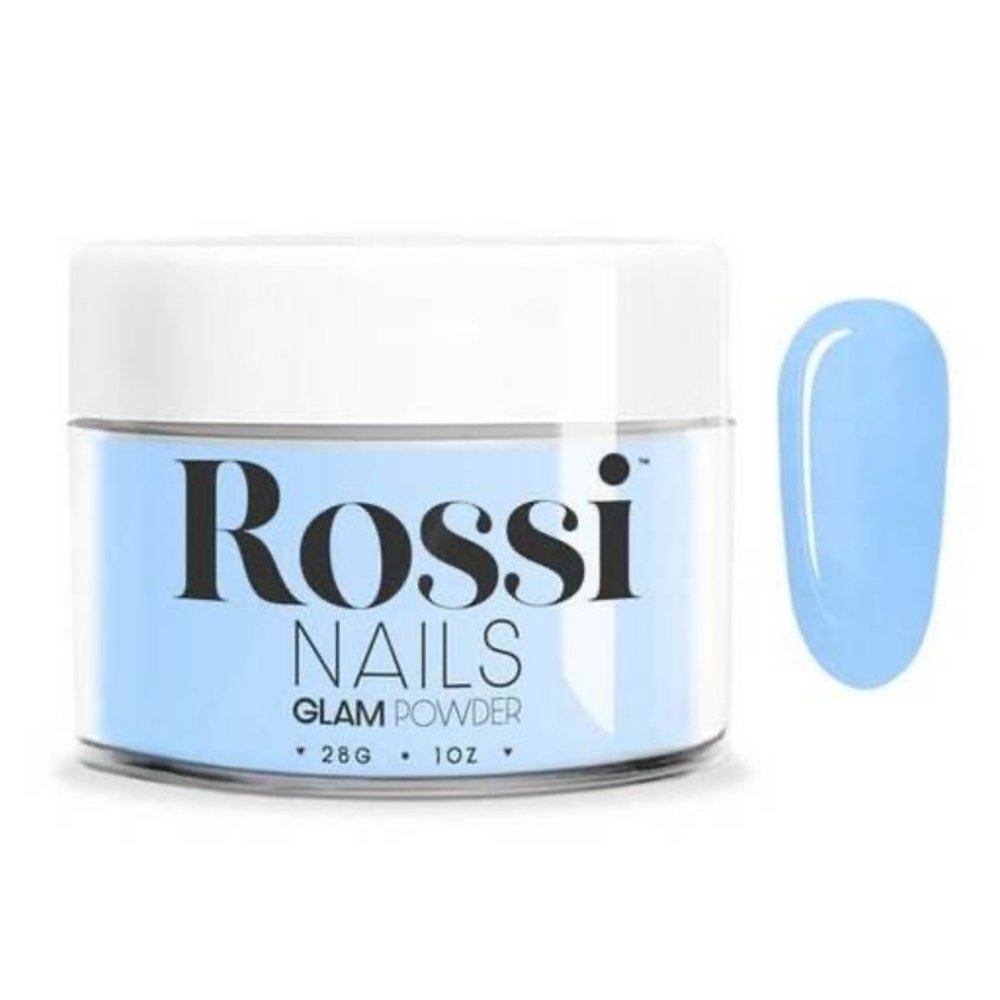 Rossi Nail Dip | Paradise Pastel Blue Dip Powder
